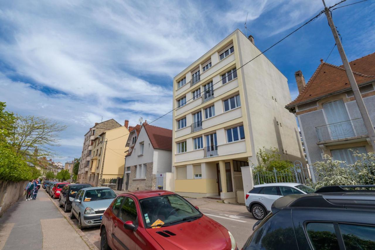 Appartement Climatise 100M2 7Mn Centre Ville Garage 5Pieces 5 Adultes Bebe Arrivee Autonome Dijon Dış mekan fotoğraf