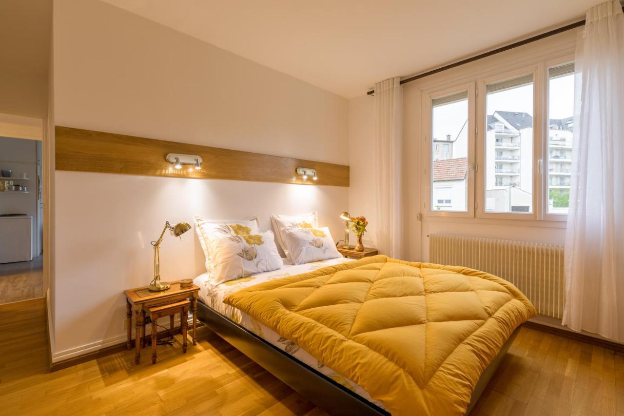 Appartement Climatise 100M2 7Mn Centre Ville Garage 5Pieces 5 Adultes Bebe Arrivee Autonome Dijon Dış mekan fotoğraf