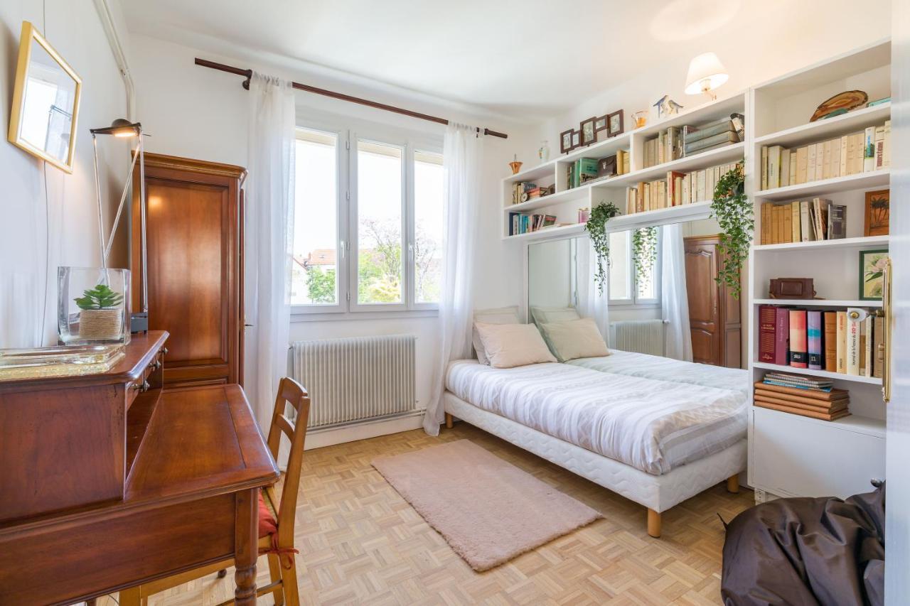 Appartement Climatise 100M2 7Mn Centre Ville Garage 5Pieces 5 Adultes Bebe Arrivee Autonome Dijon Dış mekan fotoğraf