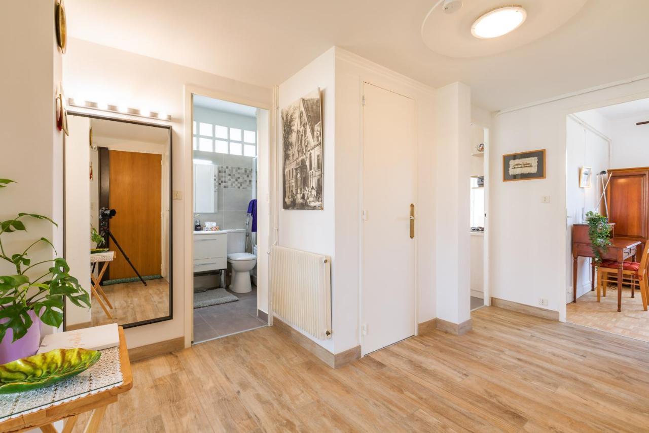 Appartement Climatise 100M2 7Mn Centre Ville Garage 5Pieces 5 Adultes Bebe Arrivee Autonome Dijon Dış mekan fotoğraf